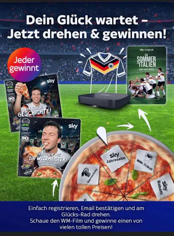 GRATIS Film „Ein Sommer in Italien“ bei Kauf von Gustavo Gusto Pizza und Gewinnspiel