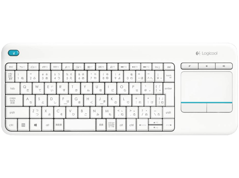 Logitech K400 Plus Wireless Touch Tastatur für 17€