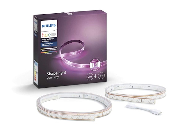 Philips Lighting Lighting Base LightStrip Plus Striscia LED, Bianco, 2 m + 1 m