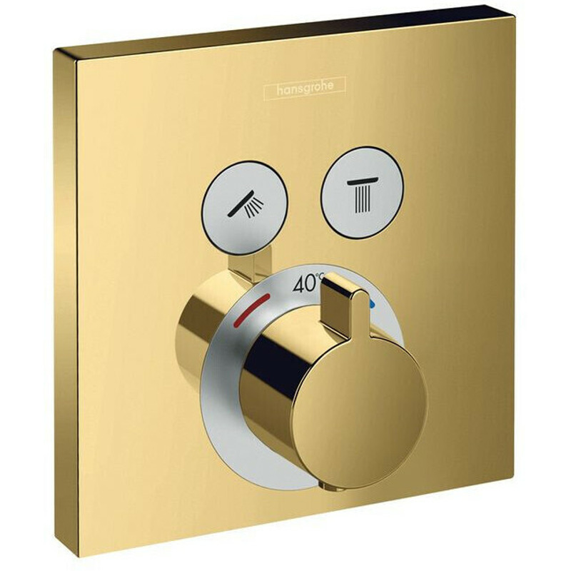 58% Rabatt auf Hansgrohe ShowerSelect Thermostatr Polished Gold Optik (15763990)