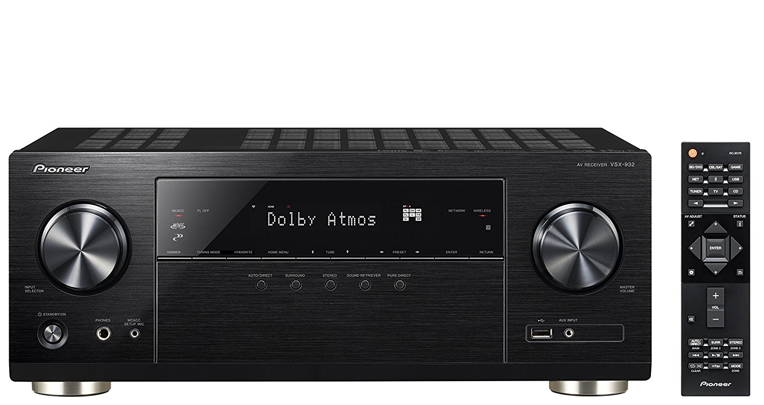 7.2 Receiver Pioneer VSX-932 schwarz für 269 EUR inkl. Versand
