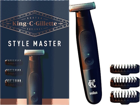 King C. Gillette Style Master Herren Barttrimmer mit drei Aufsätzen für 23€ – 4D-Klinge, 360°-Griff + Schwenkkopf