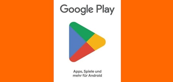 50€ Google Play Guthaben für 41€ - Apps, Spiele & mehr günstiger kaufen
