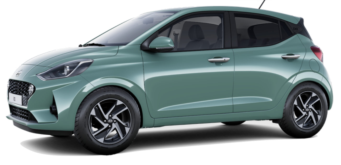 Hyundai i10 Select (67 PS) ab 99€ + 1190€ Überführung/Zulassung - im Privat- oder Gewerbe-Leasing über 48 Monate mit je 10.000km