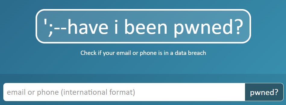 Haveibeenpwnd
