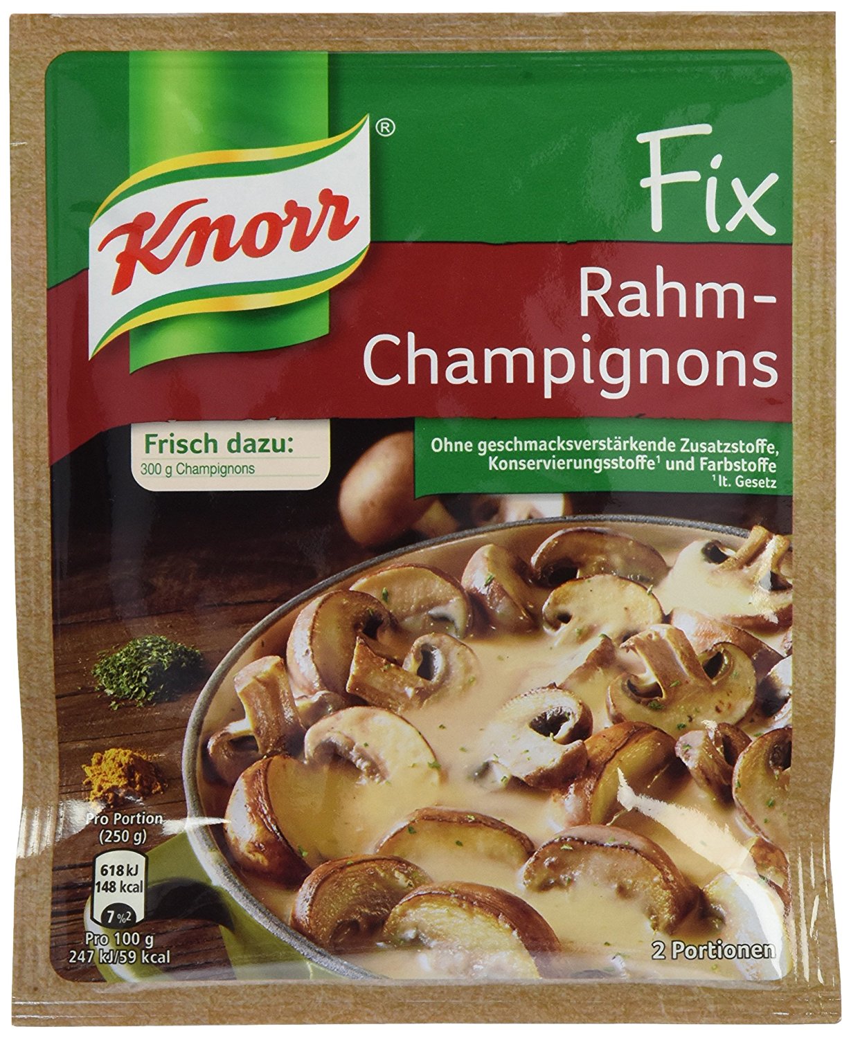  Knorr Fix Rahmchampignons 30er Pack für 7,62€