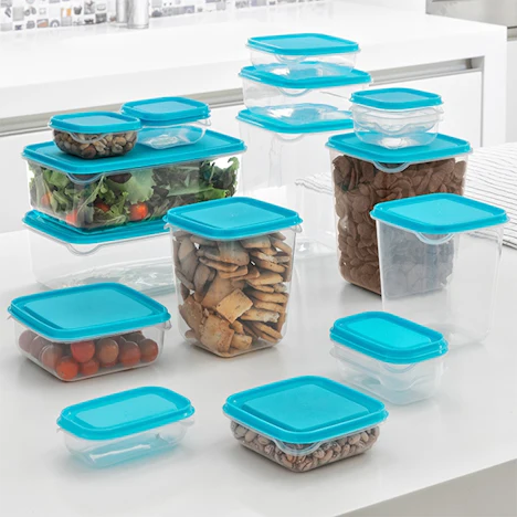 Lunchbox-Set 17-teilig für 24,47€ inkl. Versand - Spülmaschinen und Mikrowellen tauglich