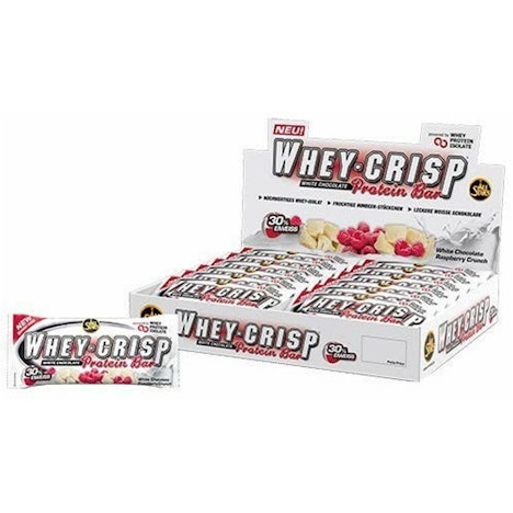 All Stars Whey-Crisp Bar 24 x 50g White Chocolate Coconut-Almond Crunch: Spart 14,00€
