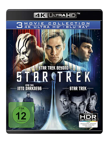 Star Trek - 3-Movie Collection 3 Blu-ray 4K + 3 Blu-ray 2D