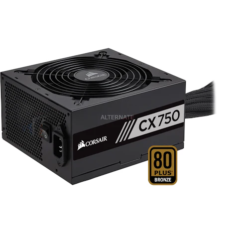 Netzteil Corsair CX750 750W für 65,89 EUR inkl. Versand
