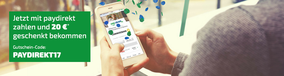 20€-Gutschein für Rakuten mit 40€ MBW bei Bezahlung per PayDirekt