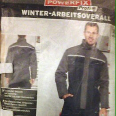 Winter Arbeits Overall Powerfix  für 24,99€