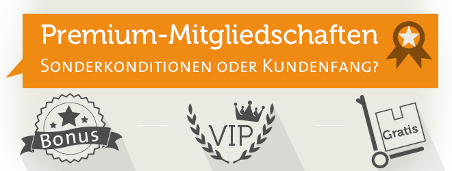 Amazon Prime als Vorbild - Versandkostenflatrates und Premium-Mitgliedschaften im Vergleich