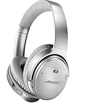 Bose QuietComfort 35 Wireless II (QC II) Kopfhörer (mit Amazon Alexa), silber