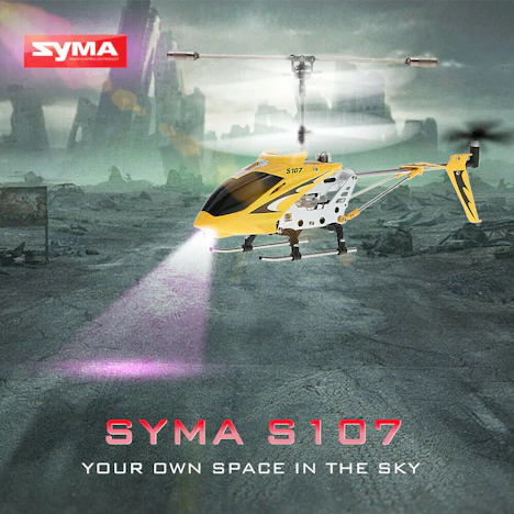 Syma S107G Hubschrauber mit stationärer Überführung
