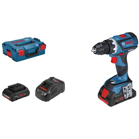 Bosch - Akku-Bohrschrauber GSR 18V-60 C, mit 2 x Akku ProCORE18V 4,0 Ah, L-BOXX für 244 EUR inkl. Versand