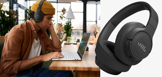 Musik an, Welt aus! 🎧 JBL Tune 770 NC Over-Ear Kopfhörer für 55€ 🎶