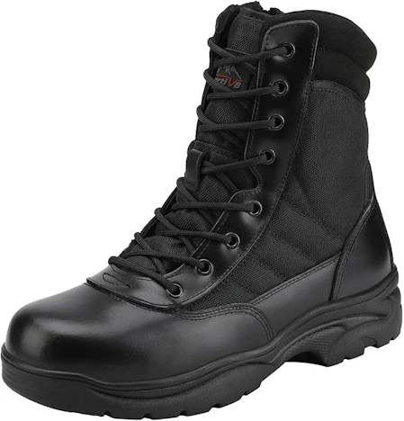 NORTIV 8 Herren Militärische Taktische Arbeitsstiefel Security Einsatzstiefel