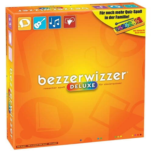 Mattel X4895 - Bezzerwizzer Deluxe, inklusive Xylofon, Brettspiel für 15,99 EUR