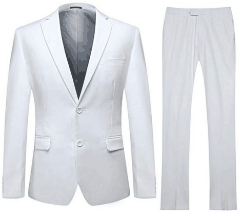 30% Rabatt auf Slim fit 2 Teilig Anzug Herren Hochzeit Business 