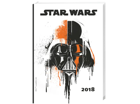 Star Wars 17-Monats-Kalenderbuch A6 2018 für 4 EUR inkl. Versand