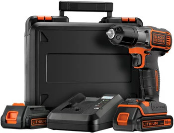 Black + Decker ASD18KB - 18V 1.5Ah Akku-Bohrschrauben inkl 2. Akku und Koffer für 115€