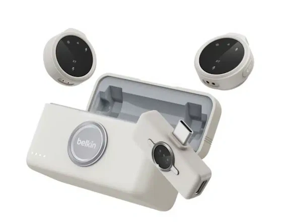 Belkin Stage Kabelloses Mikrofon + USB-C-Empfänger + Ladecase (CTA003hqSA) für 49,99€ statt 67,04€