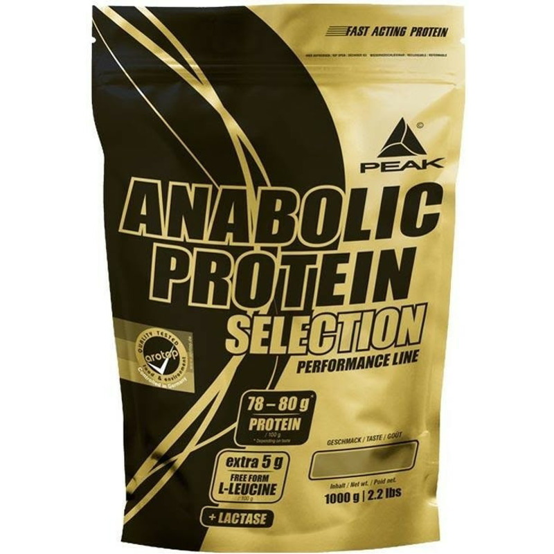 5,99€ auf Peak Anabolic Protein Selection 1000g Vanille sparen