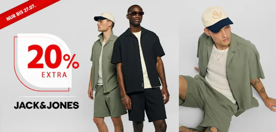 20% Rabatt auf Jack & Jones bei Denimfy 👖 ab 60€ » z.B. 3x T-Shirt + 6x Boxershorts für 60€