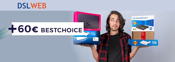 60€ Amazon-Gutschein für Wechsel eures Internetanbieters 💸 mit DSLWEB, für Kabel oder DSL