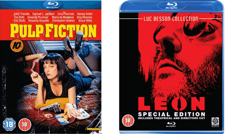 Blu-Rays - Leon, der Profi für 6,79€ / Pulp Fiction für 11,59€