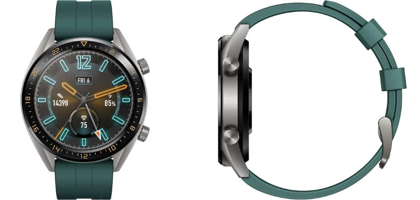 Huawei Watch GT Active für 100€ – Smartwatch mit Pulsmesser in Dunkelgrün 