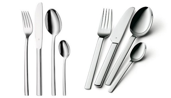 Günstige Bestecksets von WMF - z.B. Miami (2 x 24tlg.) für 75€ und Dune (2x24tlg.) für 65€