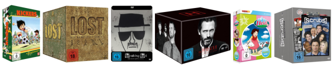 Tiefpreistage bei Amazon: Mehr als 10.000 Filme und Serien reduziert - viele günstige Serienboxen, z.B. Kickers für 27€ oder Alf für 20€ *UPDATE*