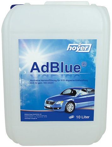 2x Hoyer AdBlue 10 Liter für 20€ - 2 Kanister à 10 Liter inkl. Ausgießstutzen