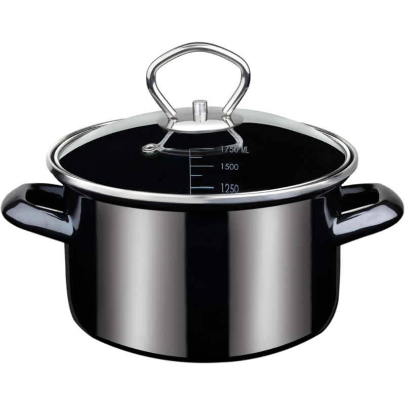 Aktion: GSW Bratentopf Profi-Black-Star Ø 16cm schwarz 36% günstiger