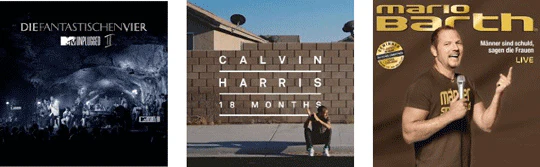 MP3-Neuerscheinungen für 5€ - Die Fantastischen Vier, Calvin Harris, Mario Barth