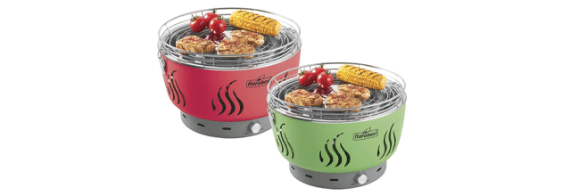 Florabest FLG 34 C1 für 50€ - Holzkohlegrill mit Aktivbelüftung