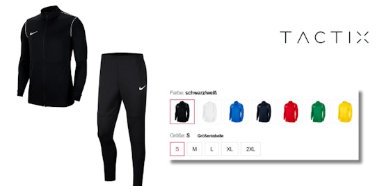 Nur noch heute 👉 Nike Trainingsanzug Park 20 für 35€ - Zip-Hoodie und Jogginghose, versch. Farben & Größen