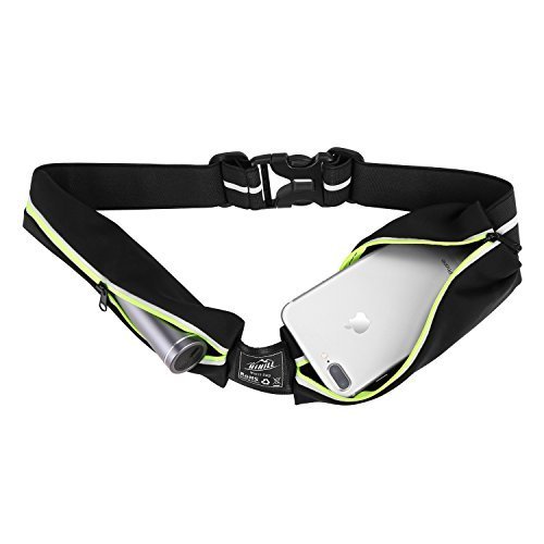 Wasserdicht Hüfttasche Sport Jogginggürtel mit Reflektierendem Streifen für 3,99€