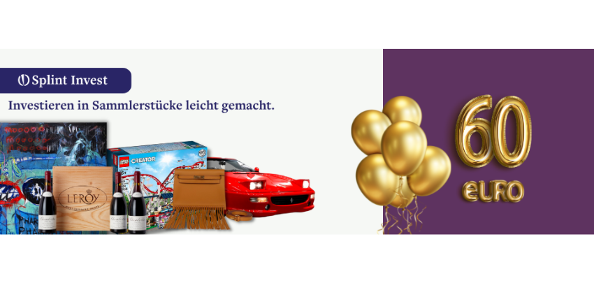 Endet bald 💡 Splint Invest: Die erste Investition ist kostenlos | Jetzt mit 60€ Willkommensbonus! 💰