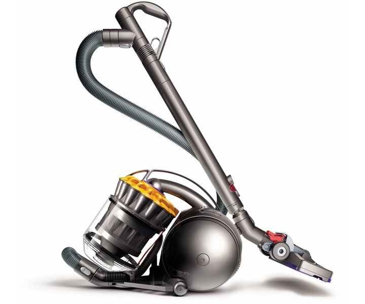 dyson DC 33 c Pro Beutelloser Bodenstaubsauger silber/gelb für 204,95 EUR inkl. Versand