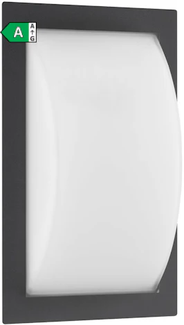 LCD Wandleuchte 051LED ohne Bewegungsmelder graphit mit 28,39€ Preisnachlass