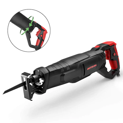 Universalsäge Reciprosäge 2800spm 850W, Hublänge 28 mm, 90° Drehgriff