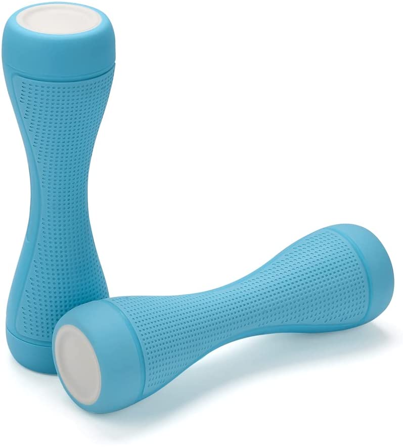 SWANEW Verstellbares Hanteln Gewichte Set mit rutschfeste Gummihand 