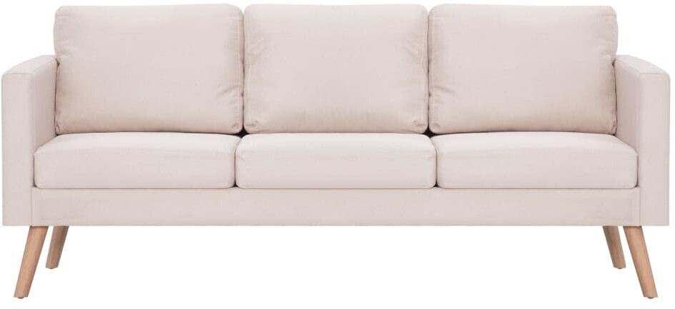56% Rabatt auf vidaXL 3-Seater Sofa Fabric Beige