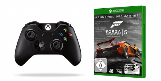 Xbox One Wireless Controller inkl. Forza Motorsport für 51€