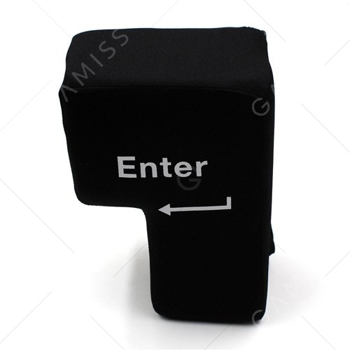 Stressreduzierndes Kissen "Big Enter Key" für 4€