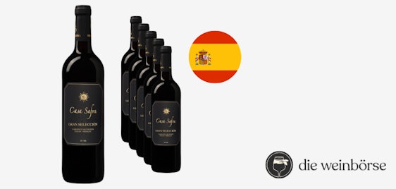 Knallerpreis! 🍷 6x Casa Safra Gran Selección für 24€ - spanischer Rotwein, Jahrgang 2020