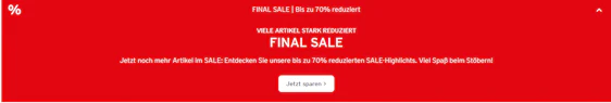 70% Sale nur im Onlineshop - Ernsting´s Family